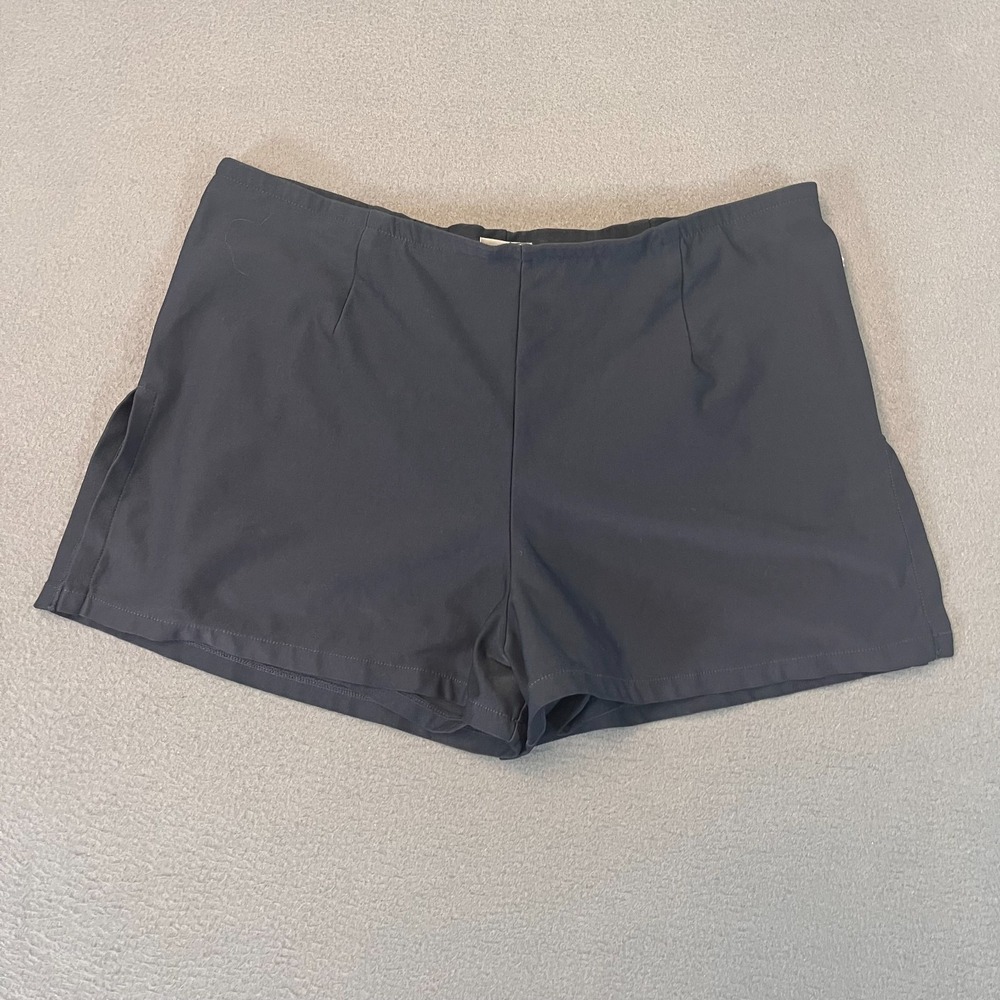 Nike Drifit Womens Running Athletic Shorts SZ M 8-10 Black 2" 30W Black Polyeste